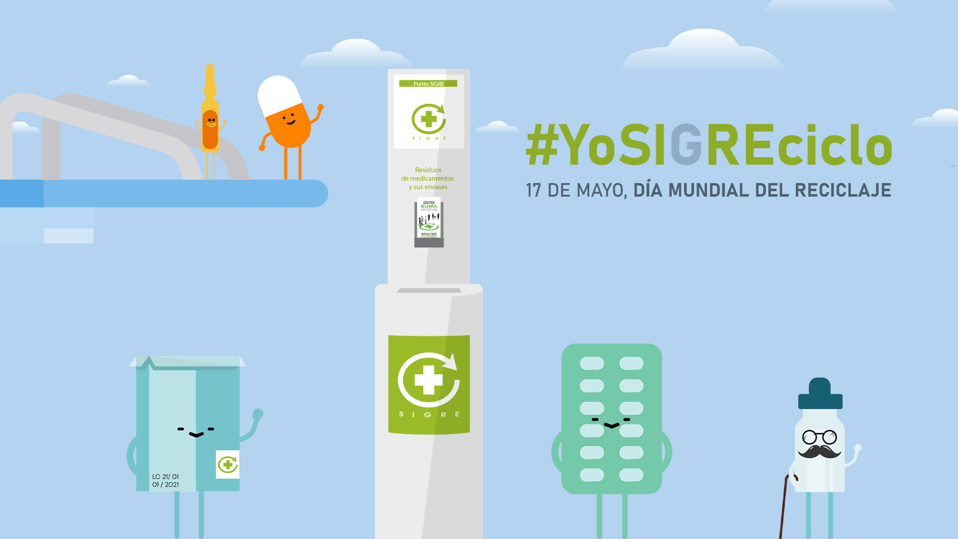 Día Mundial del Reciclaje: celebramos que el reciclaje de medicamentos se haya convertido en un hábito